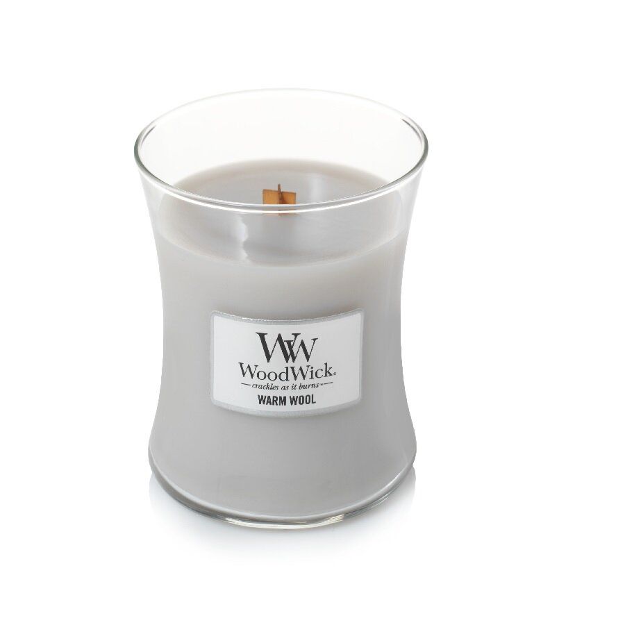 Ароматична свічка з ароматом теплої шерсті Woodwick Mini Warm Wool 85 г Ароматична свічка з ароматом теплої шерсті Woodwick Mini Warm Wool 85 г